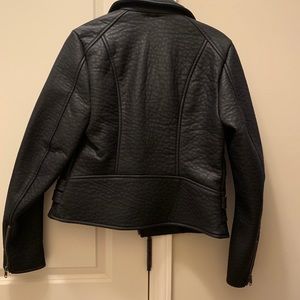 Free people leather jacket